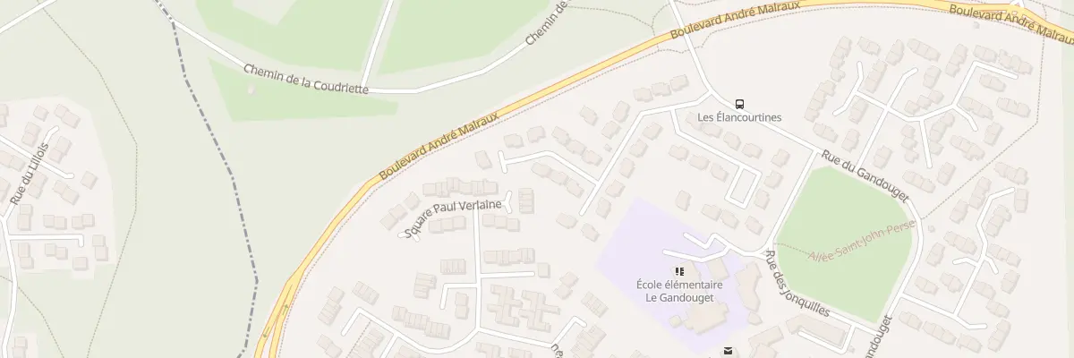 Plan du 5 Rue des Eglantines à Élancourt