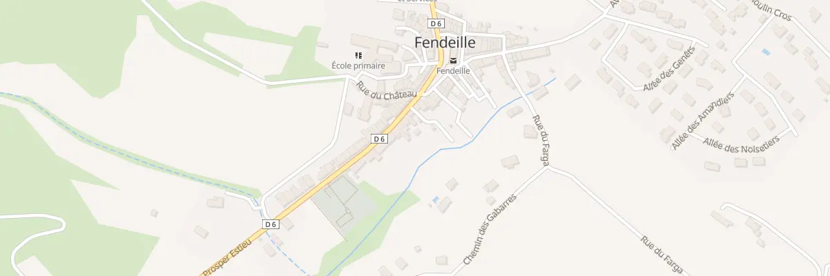 Plan du 49 Le Village à Fendeille
