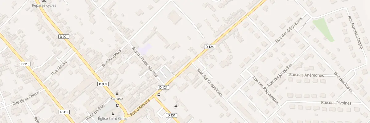 Plan du 33B Rue d’Amiens à Grandvilliers