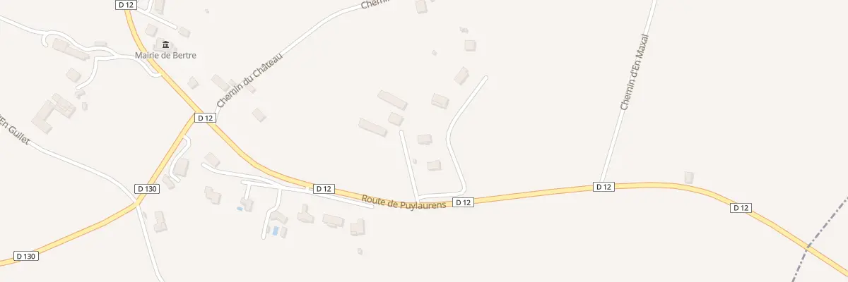 Plan du 3 Lot de la Bergerie à Bertre