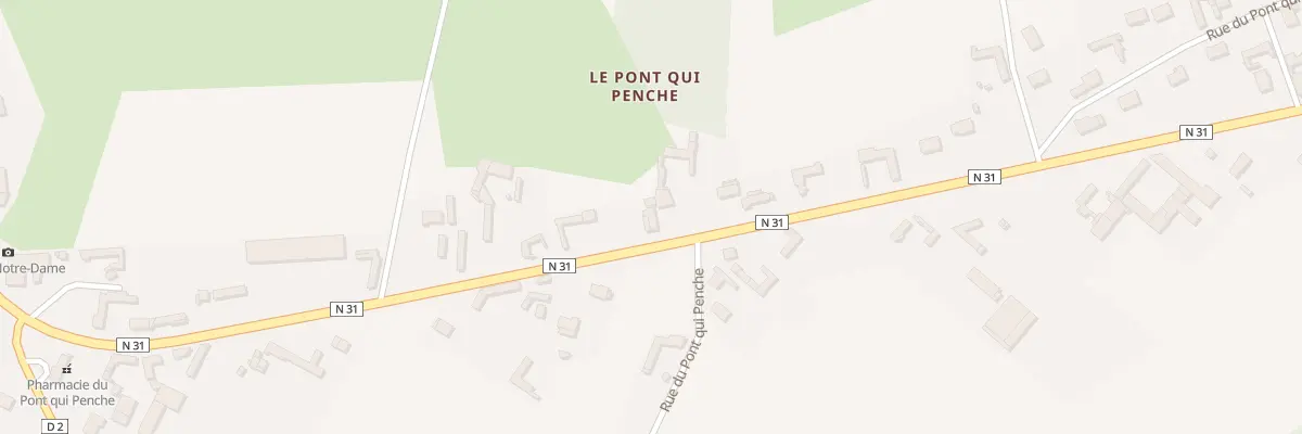Plan du 931 Rte du Pont Qui Penche à Ons-en-Bray