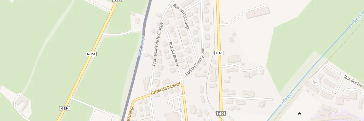 Plan du 18 Rue du Belloch à Bourg-Madame