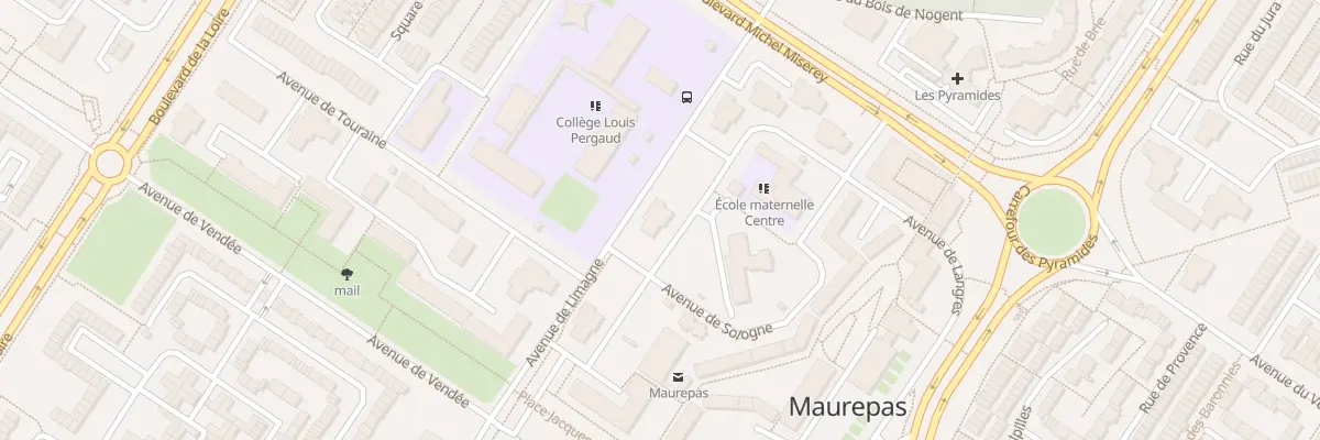 Plan du 30 Av de Limagne à Maurepas