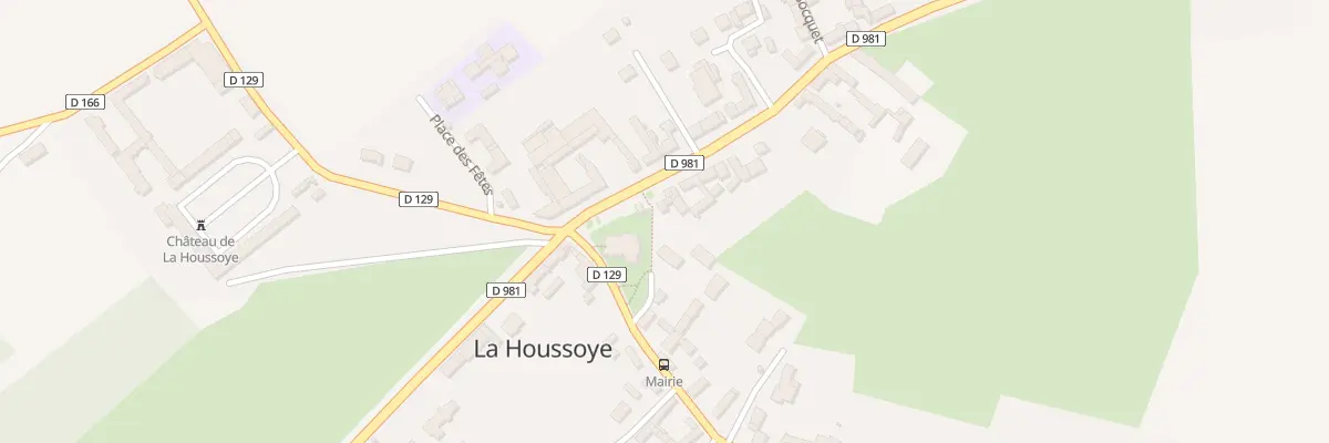 Plan du 181 Rte de Beauvais à La Houssoye