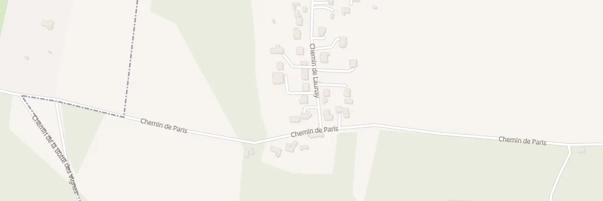 Plan du 28 Che de Launay à Élancourt