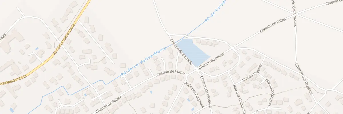 Plan du 4 All des Framboisiers à Morainvilliers