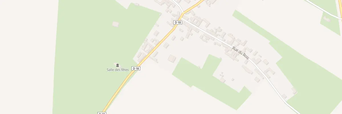 Plan du 7B Rue d’Avelesges à Warlus