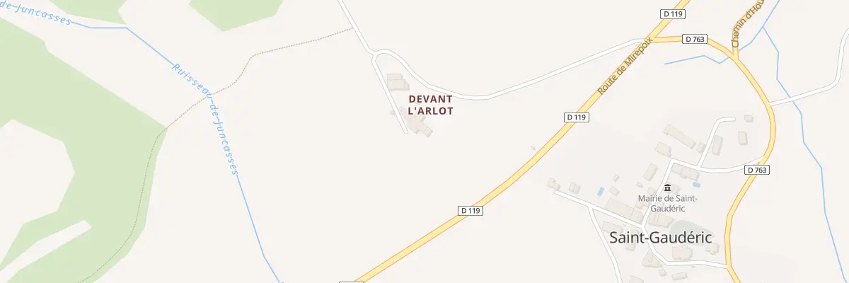 Plan du 22 La Balme à Saint-Gaudéric