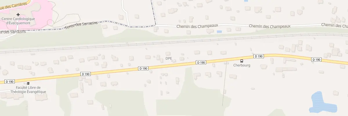 Plan du 84 Av de Cherbourg à Vaux-sur-Seine