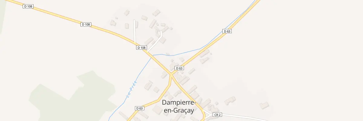 Plan du 12 Le Pont à Dampierre-en-Graçay