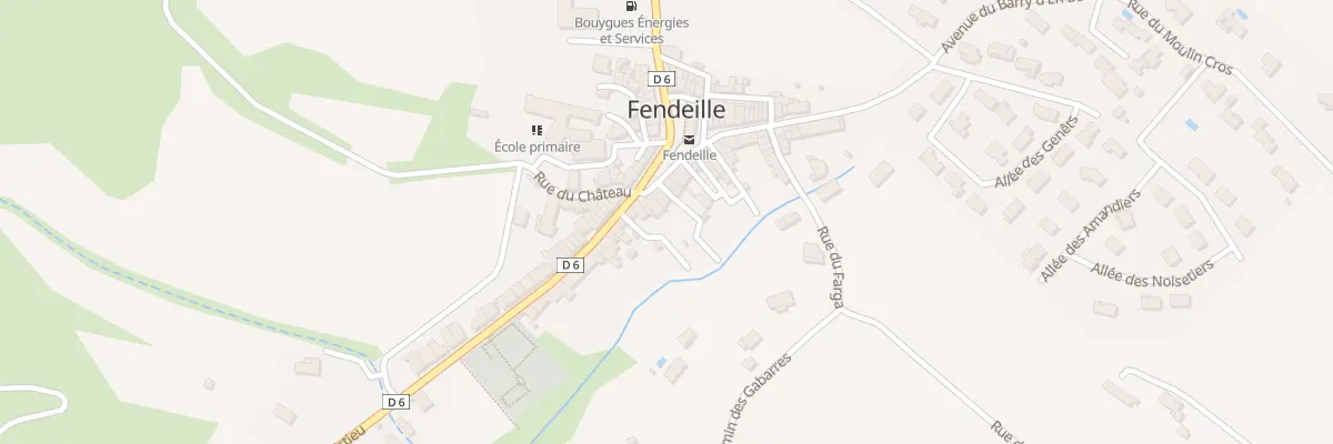 Plan du 28 Av du Barry d’En Bas à Fendeille