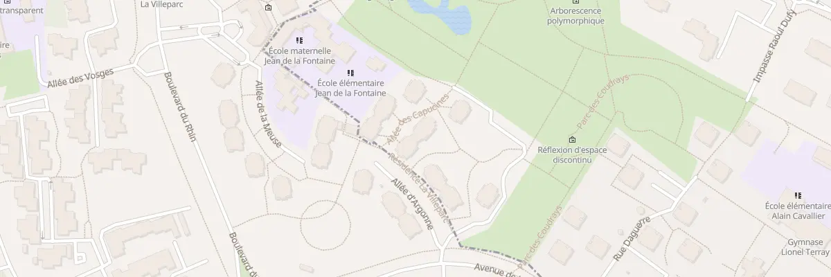 Plan du 13 La Villeparc à Élancourt
