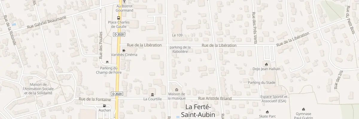 Plan du 195 Rue Marechal Joffre à La Ferté-Saint-Aubin