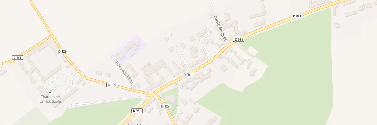 Plan du 115 Rte de Beauvais à La Houssoye