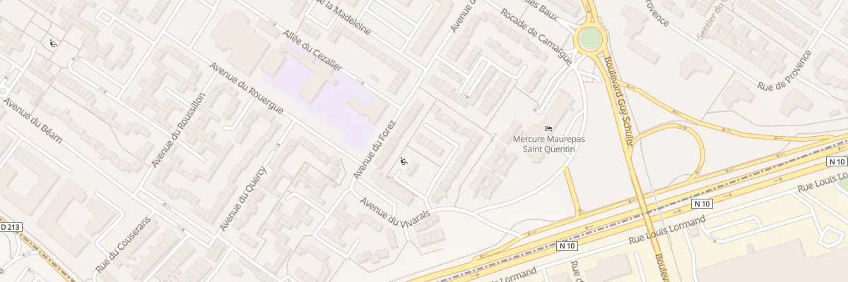 Plan du 9 Sq des Garrigues à Maurepas