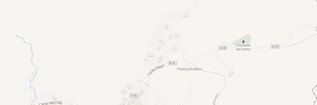 Plan du 43A A Riu à Dorres