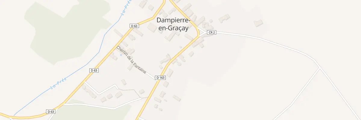 Plan du 19 Rte de Nohant à Dampierre-en-Graçay