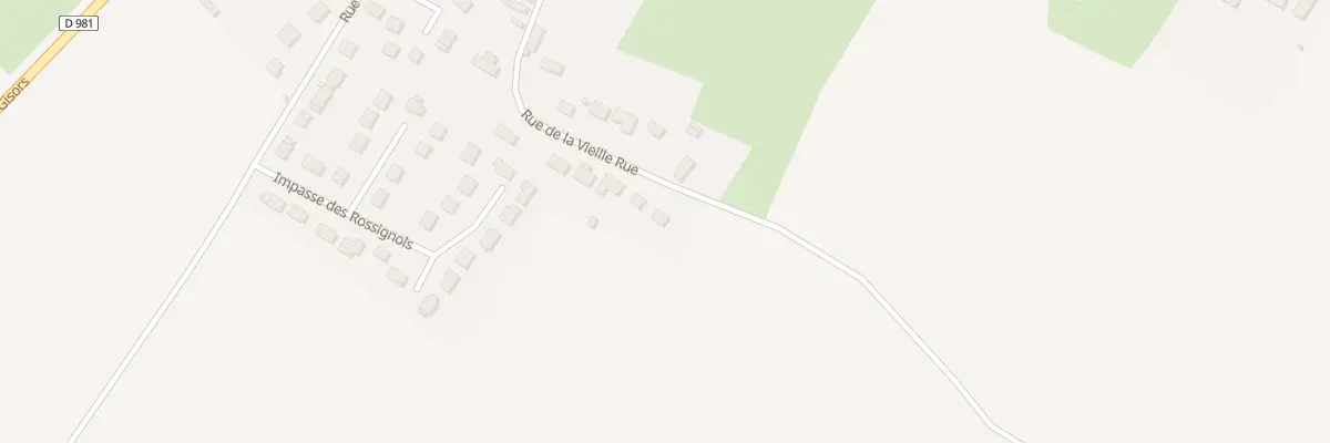 Plan du 420 Rue de la Vieille Rue à La Houssoye