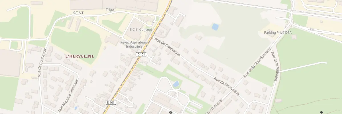 Plan du 72 Rue de l’Herveline à Semoy