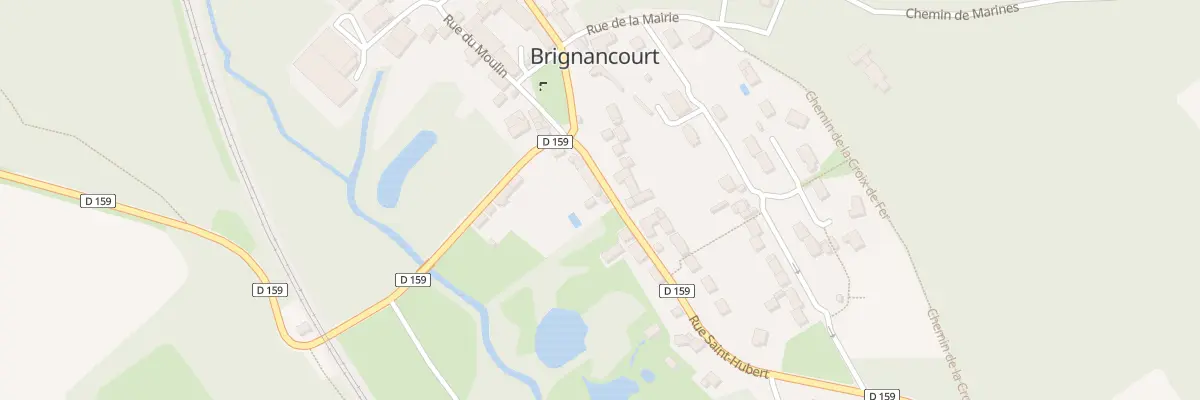 Plan du 11B Rue Saint Hubert à Brignancourt