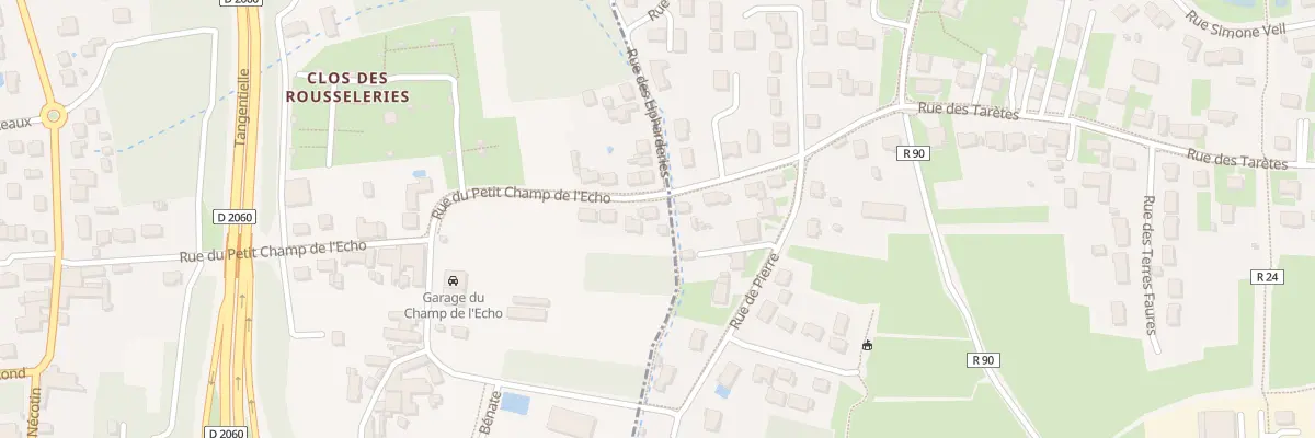 Plan du 60 Rue Petit Champ de l’Echo à Orléans