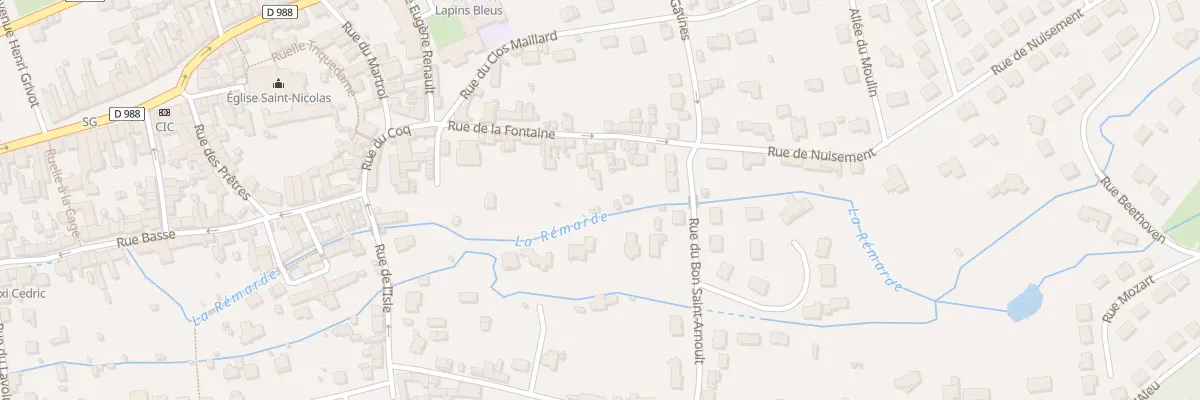 Plan du 26 Rue de la Fontaine à Saint-Arnoult-en-Yvelines