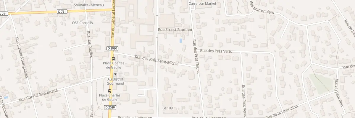 Plan du 15 Rue des Prés Saint-Michel à La Ferté-Saint-Aubin