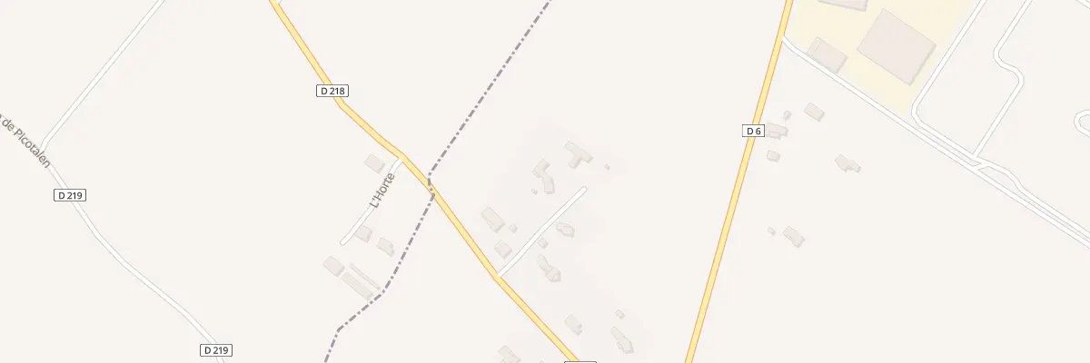Plan du 141 Au Rivel à Fendeille