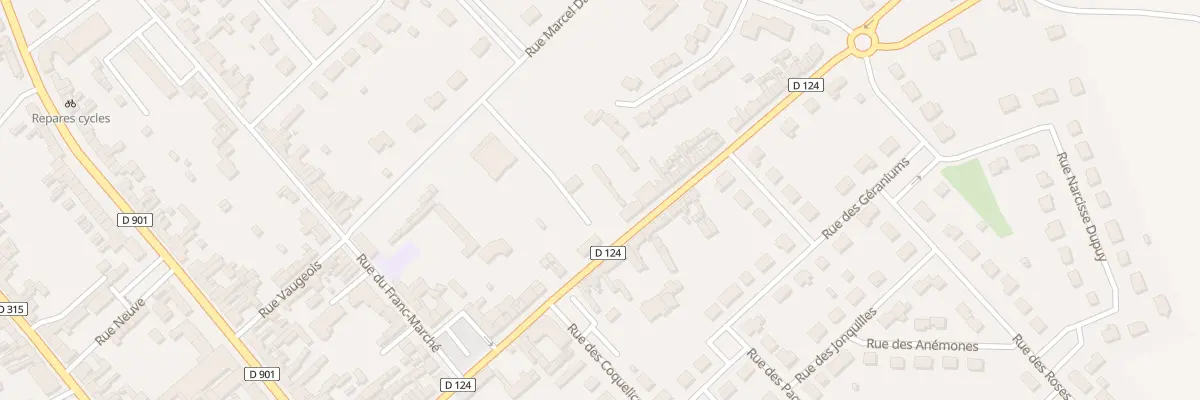 Plan du 45 Rue d’Amiens à Grandvilliers