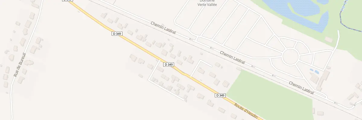Plan du 953 Rte d’Hesdin à Maresquel-Ecquemicourt