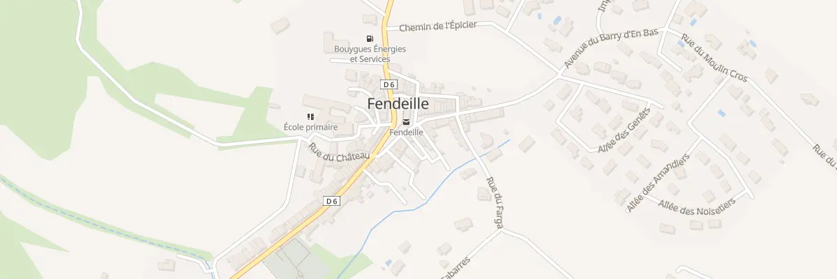 Plan du 3 Rue des Bottes à Fendeille