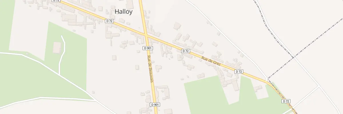 Plan du 6 Rue de Grez à Halloy