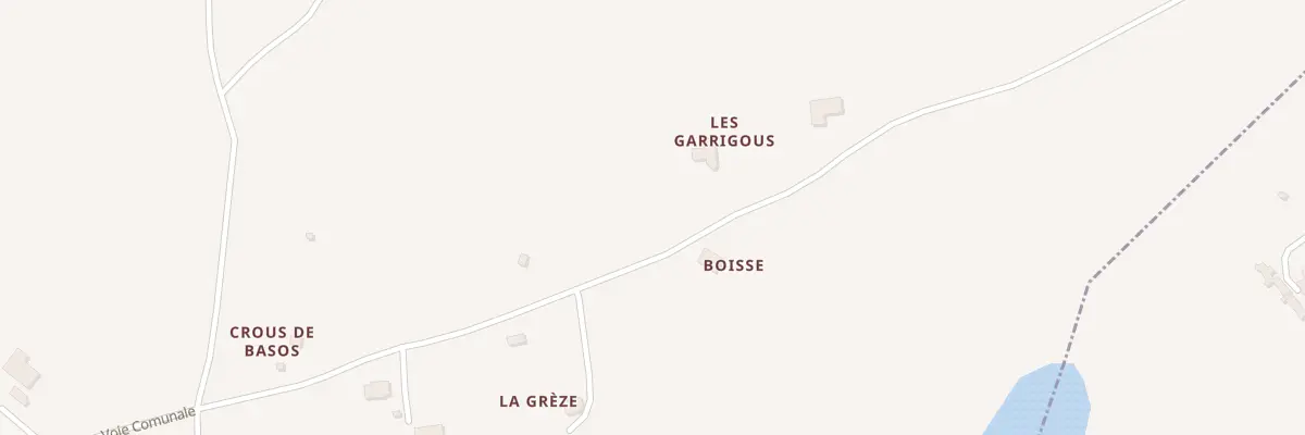 Plan du 5169 Las Garriguos à Mouzieys-Panens
