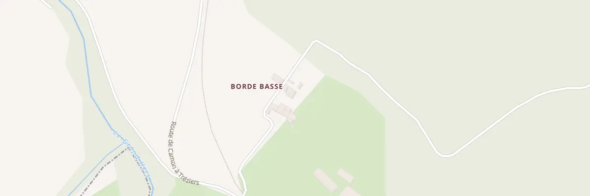 Plan du 108 Bois de la Borde Basse à Lagarde
