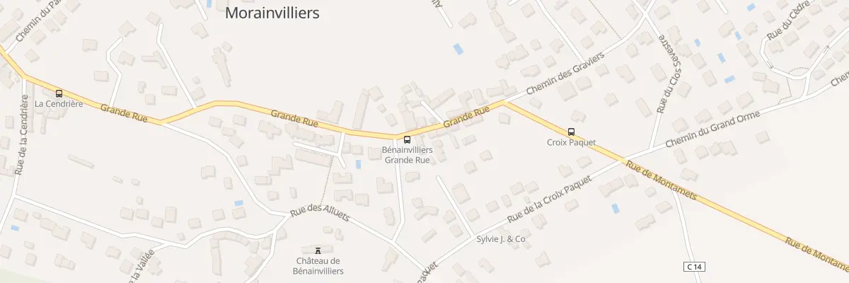 Plan du 9B Gr Grande Rue à Morainvilliers