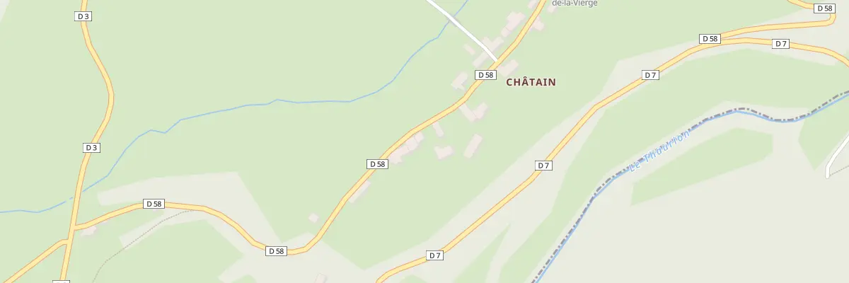 Plan du 5 Châtain au Monteil-au-Vicomte