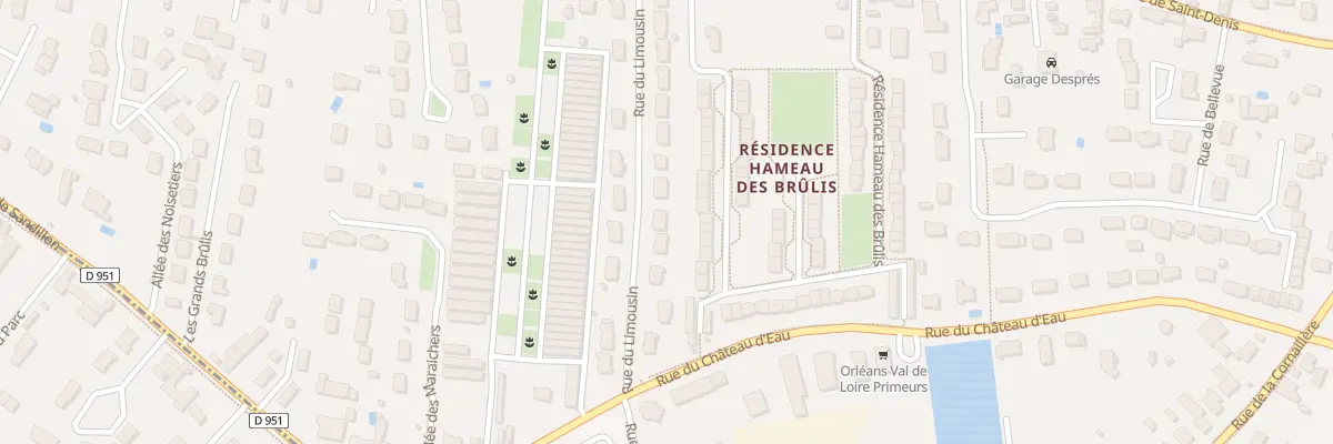 Plan du 18 Rue du Limousin à Saint-Denis-en-Val