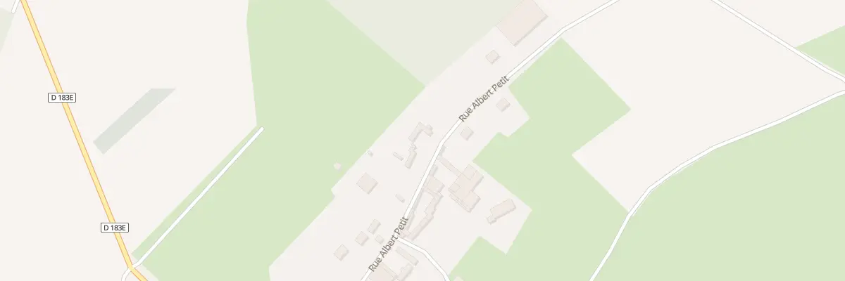 Plan du 5016 Rue Albert Petit à Francières