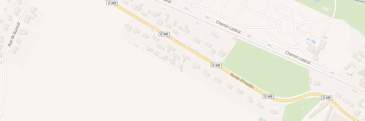Plan du 1010 Rte d’Hesdin à Maresquel-Ecquemicourt