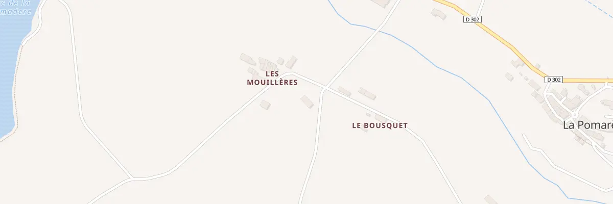 Plan du 5003F Las Mouilleros à La Pomarède