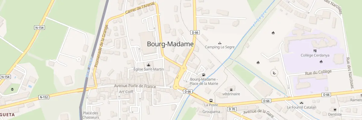 Plan du 11 Av Emmanuel Brousse à Bourg-Madame