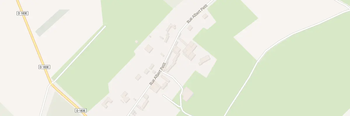Plan du 10 Rue Albert Petit à Francières