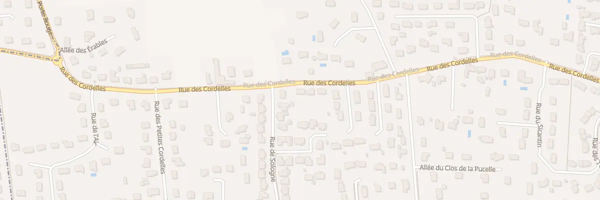 Plan du 991 Rue des Cordelles à Saint-Denis-en-Val