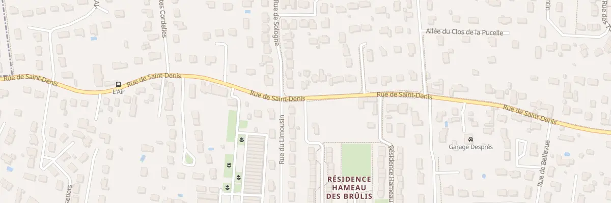 Plan du 66 Rue du Hameau des Brulis à Saint-Denis-en-Val