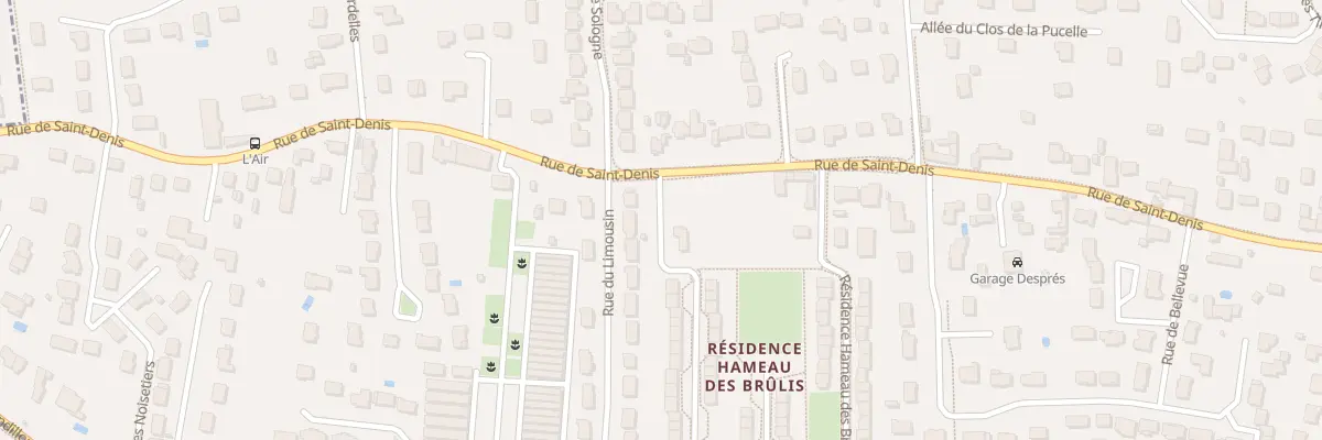 Plan du 21 Rue du Hameau des Brulis à Saint-Denis-en-Val