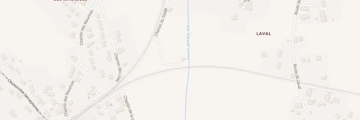 Plan du 620 Che du Stade à Senouillac