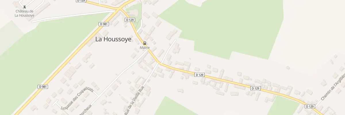 Plan du 20 Imp de la Soie à La Houssoye