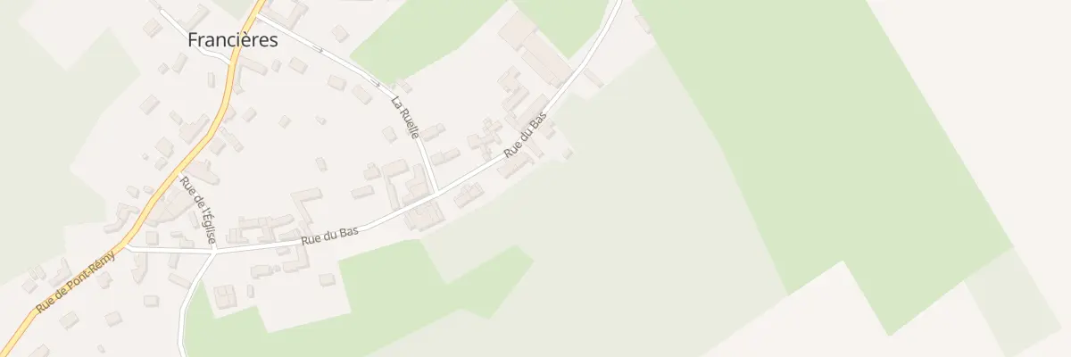 Plan du 12 Rue du Bas à Francières