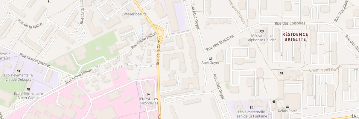 Plan du 16 Rue de la Gare à Plaisir