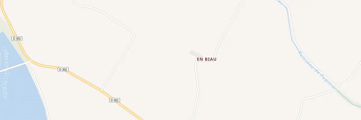 Plan du 43 En Biau à La Pomarède